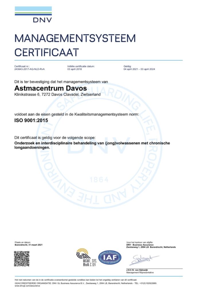 2021 ISO certificaat | Nadavos
